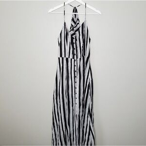 ALTAR'D STATE | Button Front Striped Maxi Dress | M